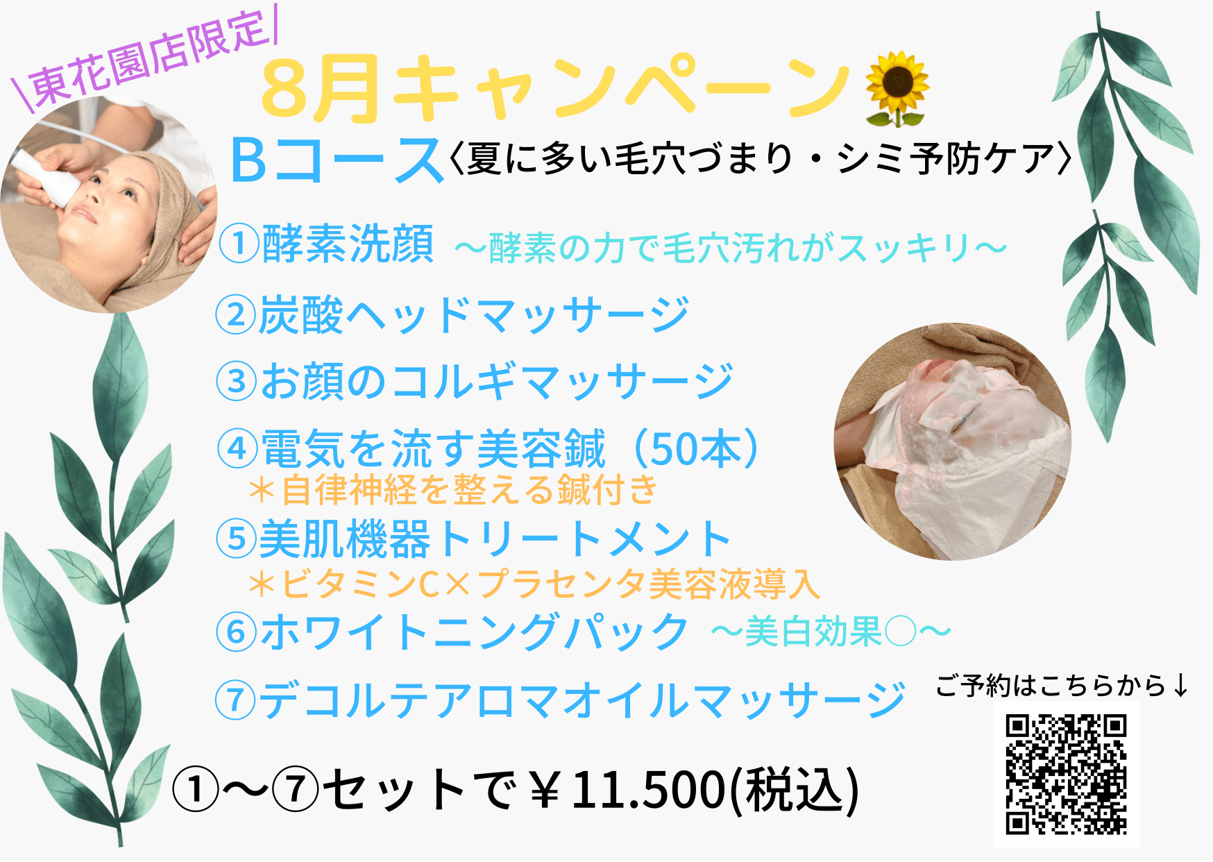 ８月🌼キャンペーン